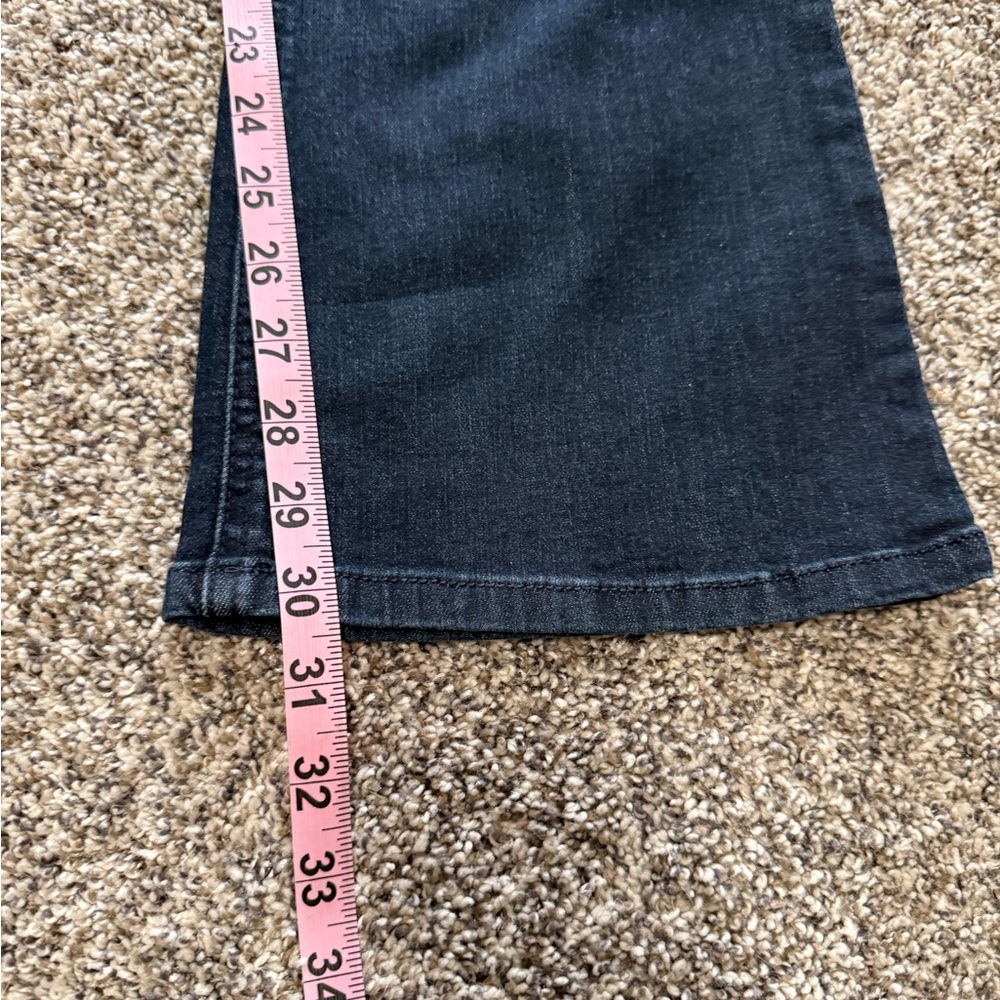 Democracy Indigo Denim Jeans Itty Bitty Bootcut - size 10 - Picture 3 of 5